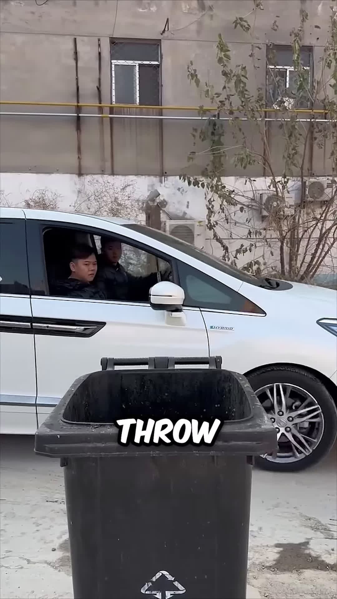 cover for This guy is having fun throwing trash from the car