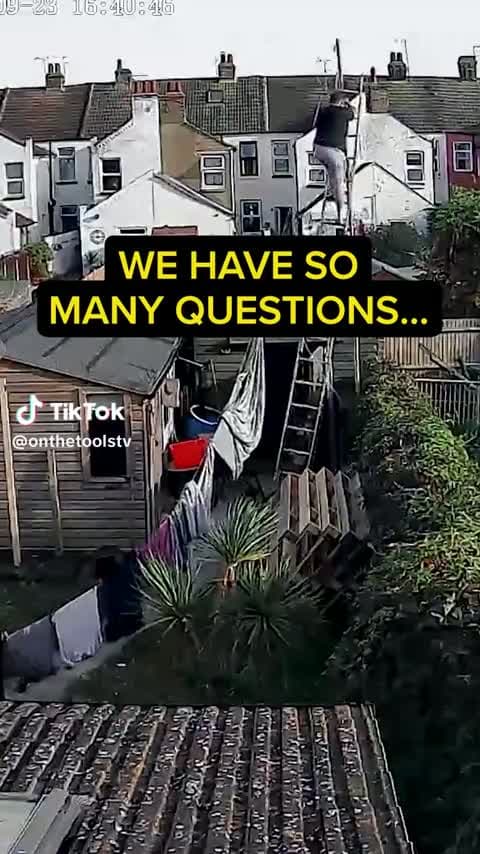 cover for Ladder fails you won’t believe! 🚫🪜 #EpicFail #SafetyFirst #LadderGoneWrong