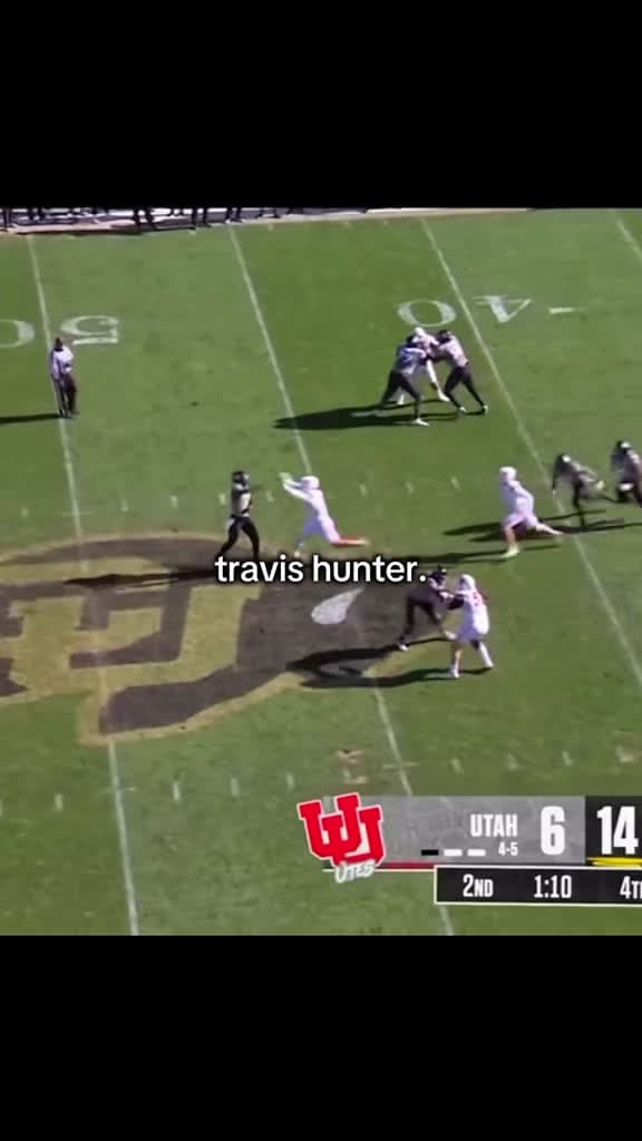cover for Travis Hunter: WR or CB? Watch the two-way greatness in action 🔥🏈 #nfl #football #travishunter #nflhighlights