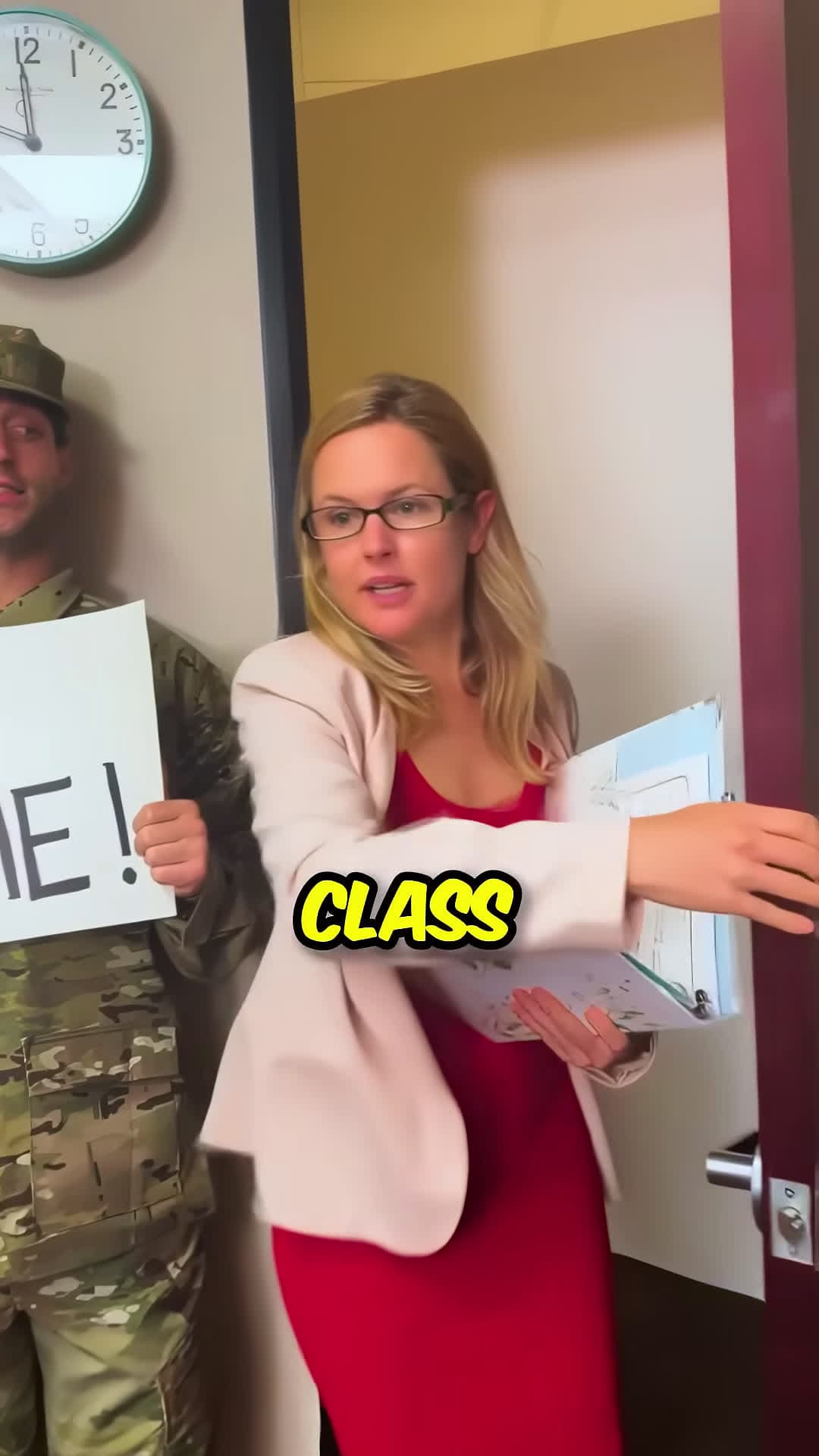 cover for Husband Surprises Wife in Class