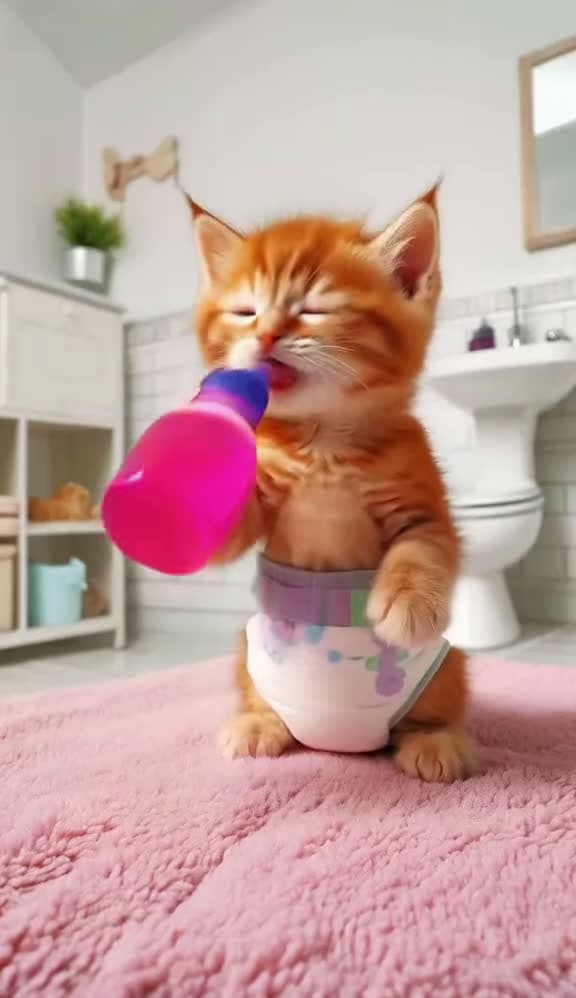 cover for The White Kitten, the Electric Trimmer, and the Endless Hair Growth #cutecat #ai #bestoftiktoks #tiktokmeme #cattales #kitten #fyp #catlover #catshorts #catsoftiktok #sadcats