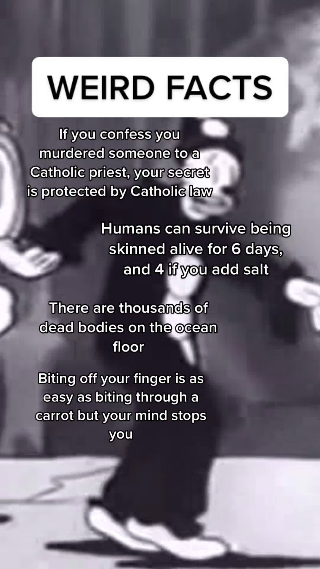 cover for Follow for more!  #fyp #psychology #deepthoughts #weirdfacts #thoughts #foru #foryou #creepy #scary #horror #spooky #halloweenlook #halloween