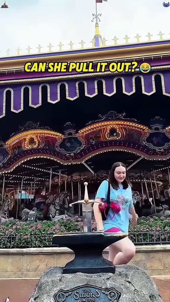 cover for Challenger of the Sword in the Stone 😂#usa🇺🇸 #usa_tiktok #happy #disney #disneyland #disneyworld #fyp #funnymoments #disneytiktok #interesting  created by Funny viralvms with Funny viralvms’s original sound