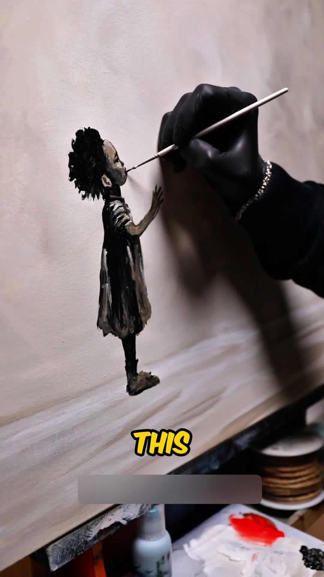 cover for This Painting SURPRISES in the Dark