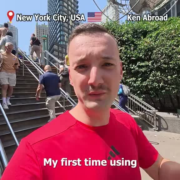 cover for My first NYC subway ride 🚇 What an experience! #NewYorkCity #Travel #SubwayAdventure