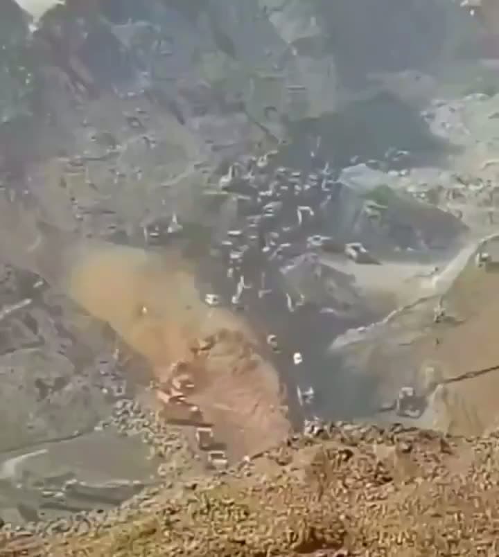 cover for Unbelievable moment: Alxa Left Banner mine collapses in Inner Mongolia. 🌍💥 #Mining #Coal #InnerMongolia