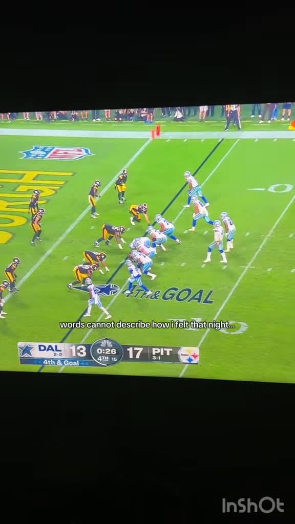 cover for Dak Prescott clutch game-winner at 2AM! 🌙🔥 #Cowboys #NFL #Steelers