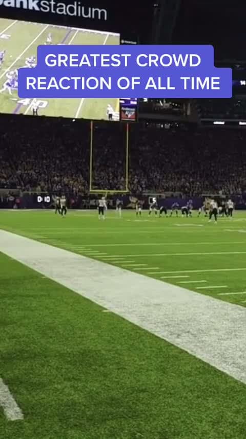 cover for Does this moment not give you chills? 😱 #Vikings #Saints #MinneapolisMiracle #NFL