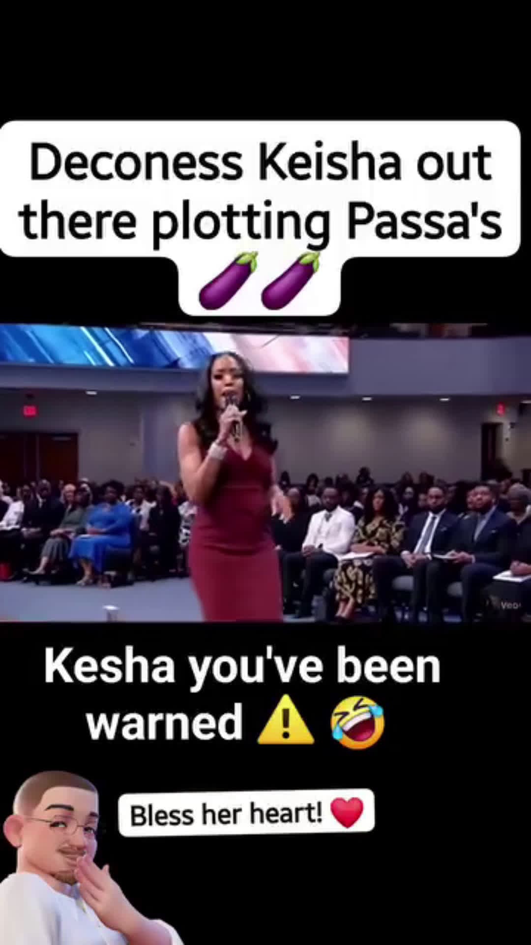 cover for First Lady should have talked with her husband, no Deconess Deconess Keisha ! #FYP #KeKeSayz666 #ScoopzKontent #DeconessKeisha #TheChurch