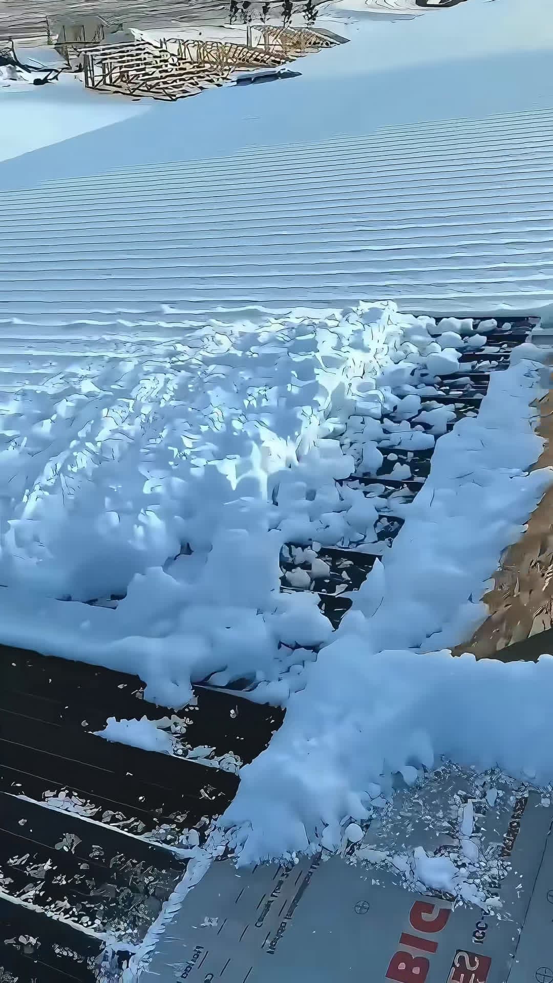 cover for #OddlySatisfying Happy morning snow removal #satisfying #snow #fyp #asmr