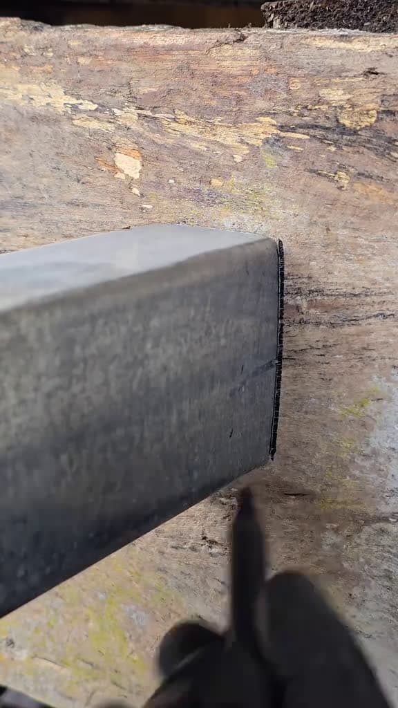 cover for Easy tips and tricks for installing strong square pipes on wooden surfaces. welding welder 51135 #shortvideos