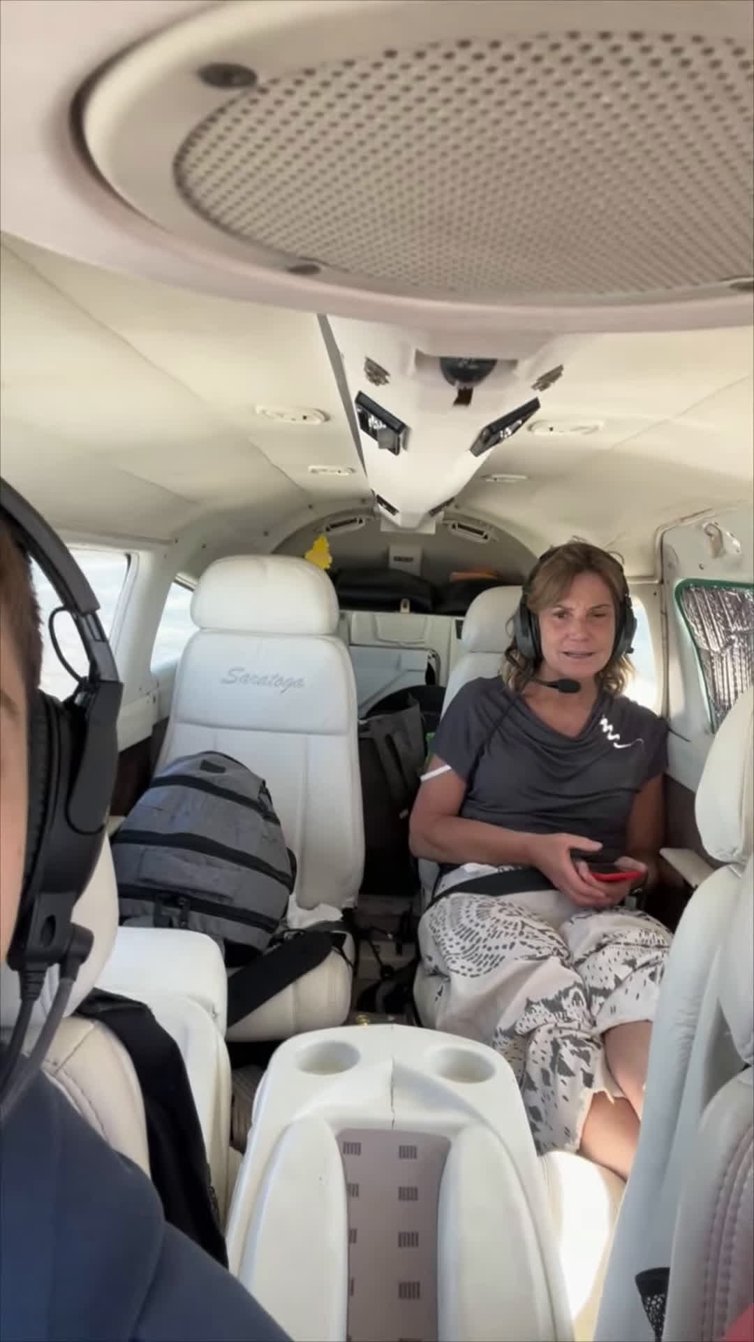 cover for #FirstVideoChallenge ZeroGravity Maneuver Surprises a Lady Onboard a Flight.