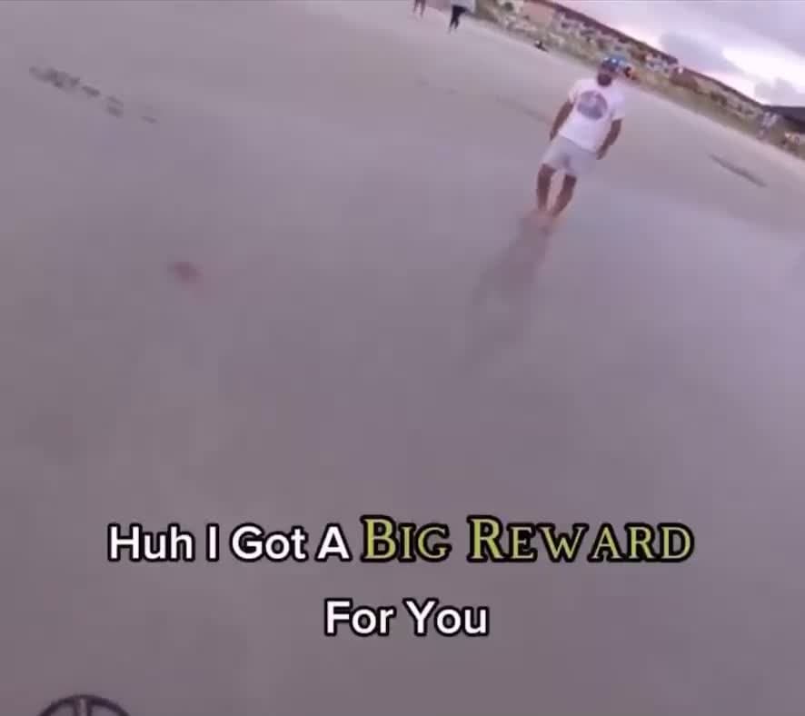 cover for He was casually scanning the beach with a metal detector when a man came over, explaining his wife had just lost her engagement ring in the sand