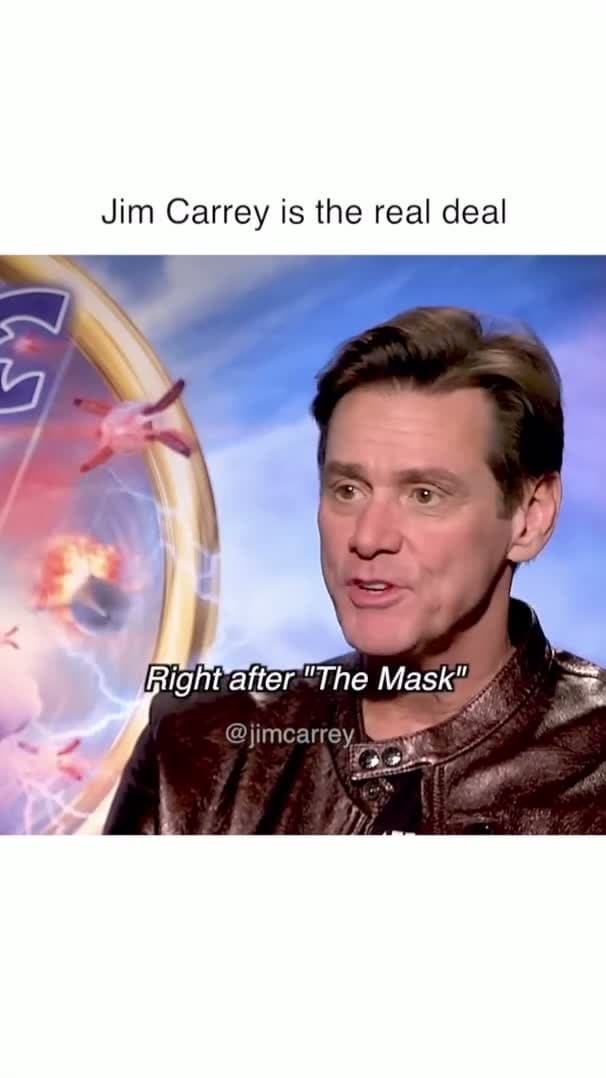 cover for #FavMovieClip Jim Carrey is the real Mask . . . #jimcarrey #actor #themask #movie #comedy #interview #reels #fanpage.