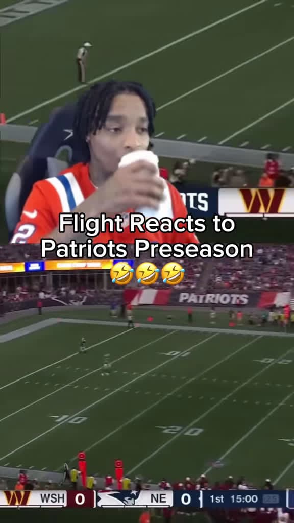 cover for Flight Reacts to Patriots Preseason – Super Bowl Bound? 😂 #Patriots #NFL #Football