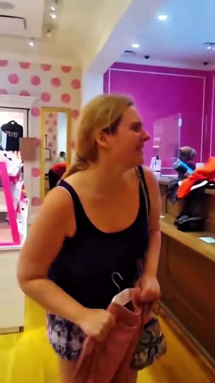 cover for Watch as a rude, entitled Karen faces instant karma for her racist behavior!  #InstantKarma #Karen