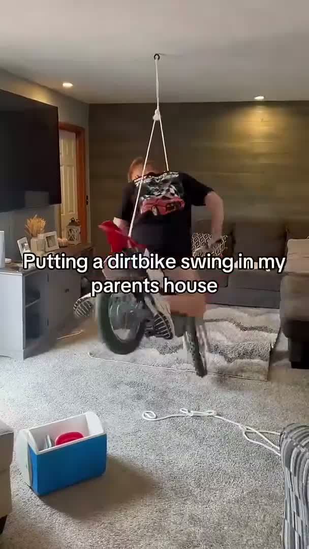 cover for Dirtbike Swing In My Parents House