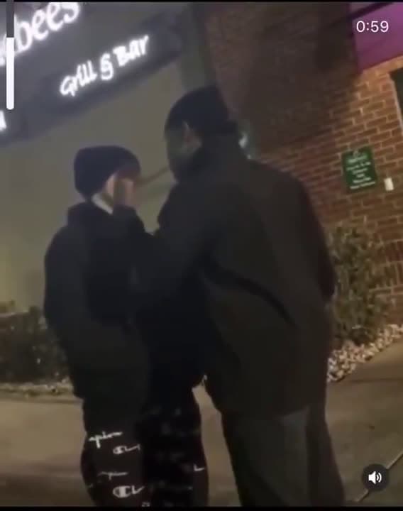 cover for Racist gets his ass beat