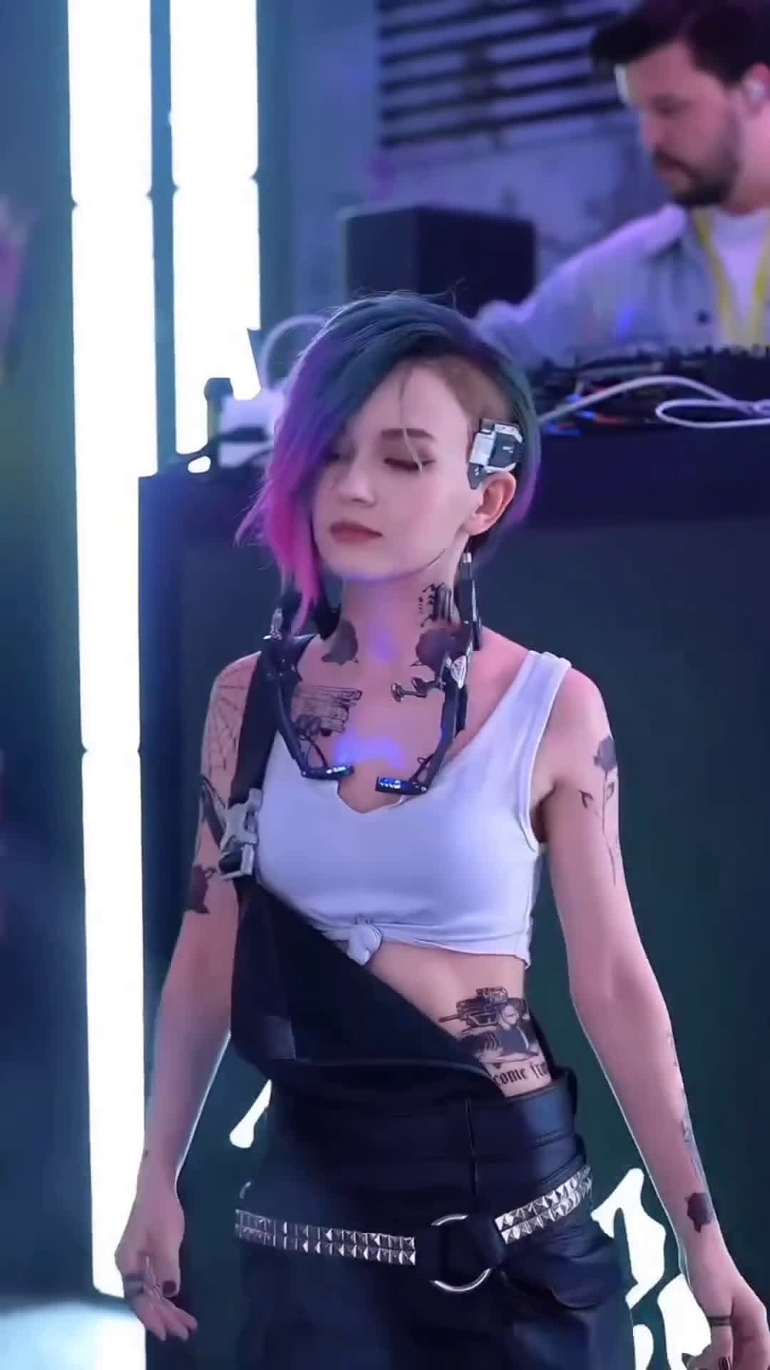 cover for Judy Alvarez IRL: My dream character came to life! 🤯✨ #JudyAlvarez #Cyberpunk2077 #Cosplay #FanMoment