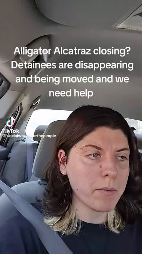 cover for Alligator Alcatraz being cleared out — watch the dramatic relocation unfold! 🐊🚚 #AlligatorAlcatraz #WildlifeRelocation #Conservation #NatureWatch