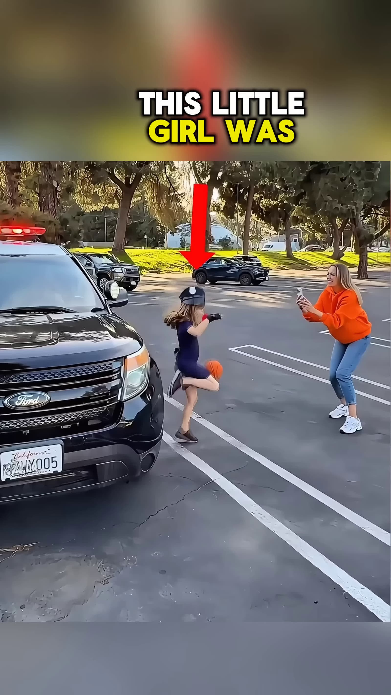 cover for Little Girl Meets Real Hero shorts kindness helpneedy shortsviral
