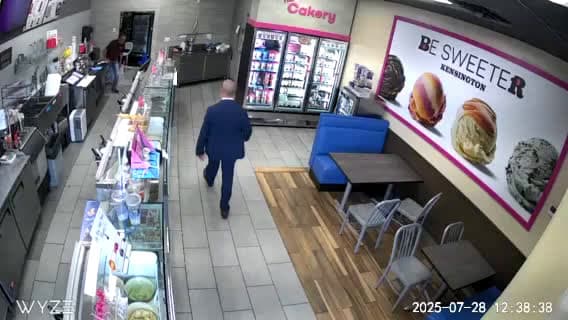 cover for CCTV Catches Ice Cream Fiend Joe Biden Visiting Maryland Baskin-Robbins