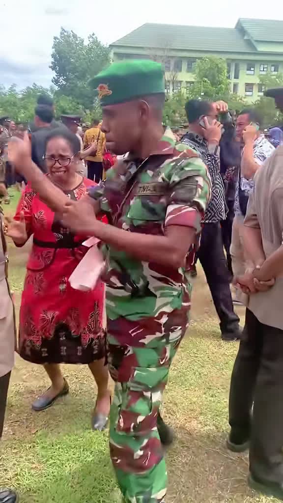 cover for Heartwarming soldier reunion with loved ones after training 💖 #Respect #FamilyTime #Surprise