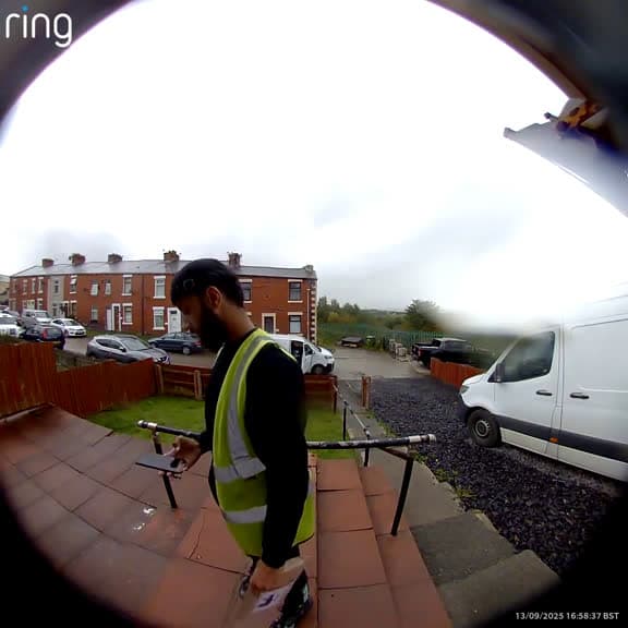 cover for That ring doorbell strikes again 😂 #ringdoorbell #funny #doorbellcam