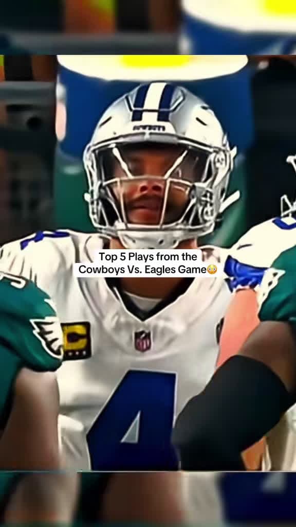 cover for Unbelievable highlights from Cowboys vs Eagles! Did we catch them all? 😳 #NFL #Cowboys #Eagles