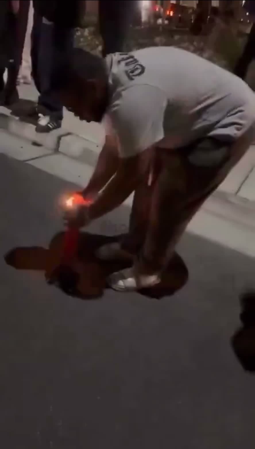 cover for Lighting firework at car meet gone bad..🤣 #foryou #explore #explorepage #foryoupage #goviral #viralvideo #trending #fyp #viral #xayso #sosastrapped #xyzbca #funny #crashout #hoodlife