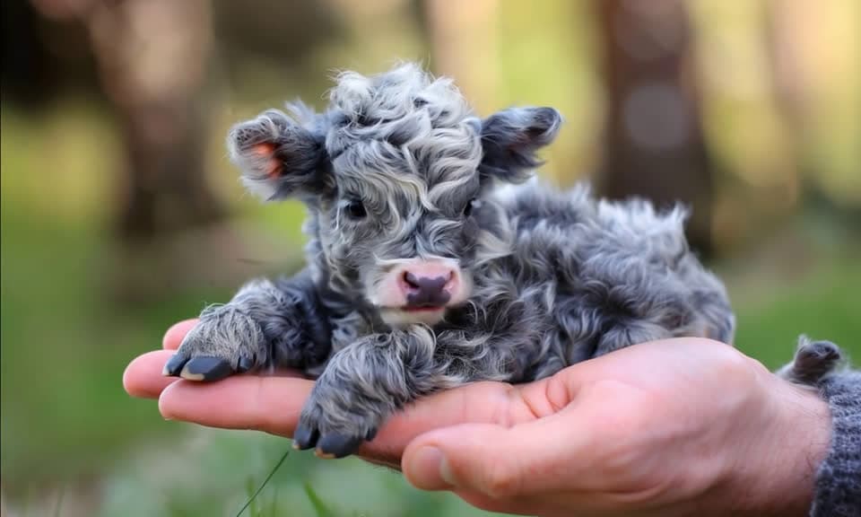 cover for Mini Highland Calf highlandcow highlandcattle 61162 #trending