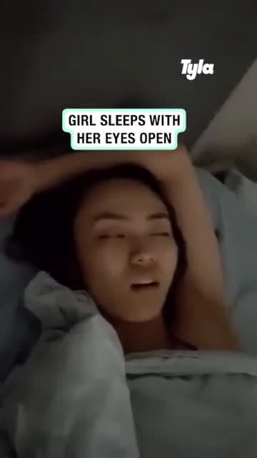 cover for She looks possessed Contentbible funny weird nap sleeping strange