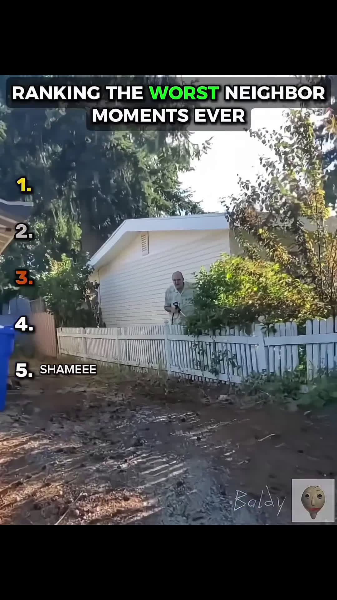 cover for Ranking The Worst Neighbor Moments Ever 🙄 #bodycam 