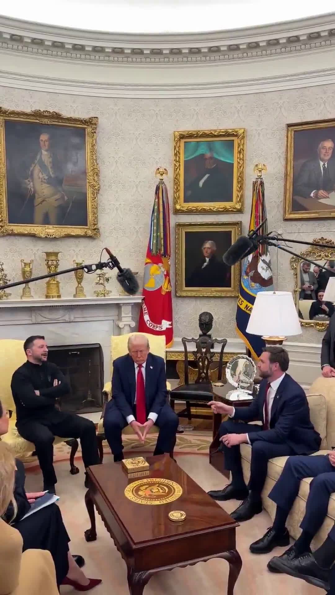 cover for From This Meeting? Are we about to see another Oval Office showdown?! 🤣🔥