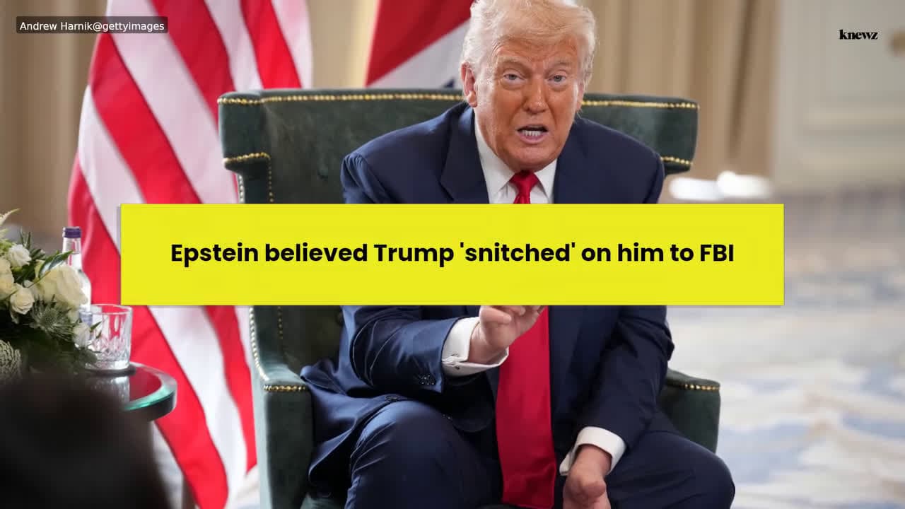 cover for Jeffrey Epstein was convinced Donald Trump was the “rat” who gave the FBI a heads-up on his disturbing deeds before he was arrested in 2006, biographer Michael Wolff has claimed. Click the link in bio for details. (📸: GETTY IMA...