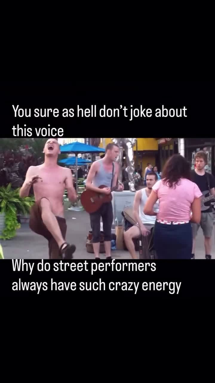 cover for Why do street performers always have such crazy energy 
