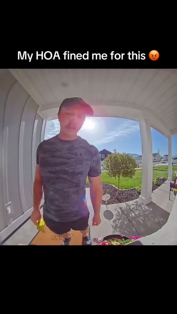 cover for Got fined by my HOA over this 🤯 #DoorbellCam #HOAFine #HomeWatch