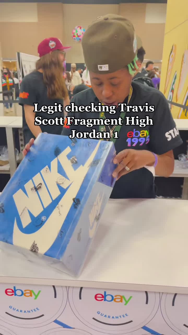 cover for Got my Travis Frags legit checked at SneakerCon! 🔥 #SneakerCon #LegitCheck #TravisScott #Jordan1