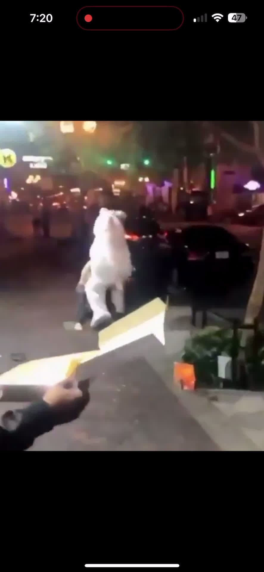 cover for Im sure quite a few of us have been drunk, but have you ever been drunk enough to fight the Easter bunny in a bar?  #fight  #fightcam  #fyp  #viral
