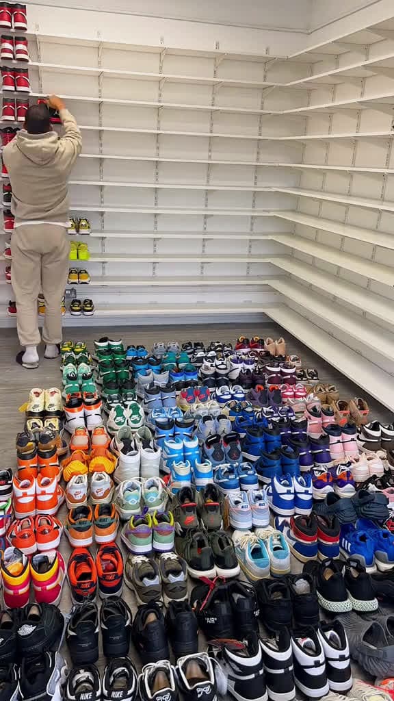 cover for The amount of work behind these sneaker videos is unreal 🥲🔥 #sneakers #sneakercollection #viral