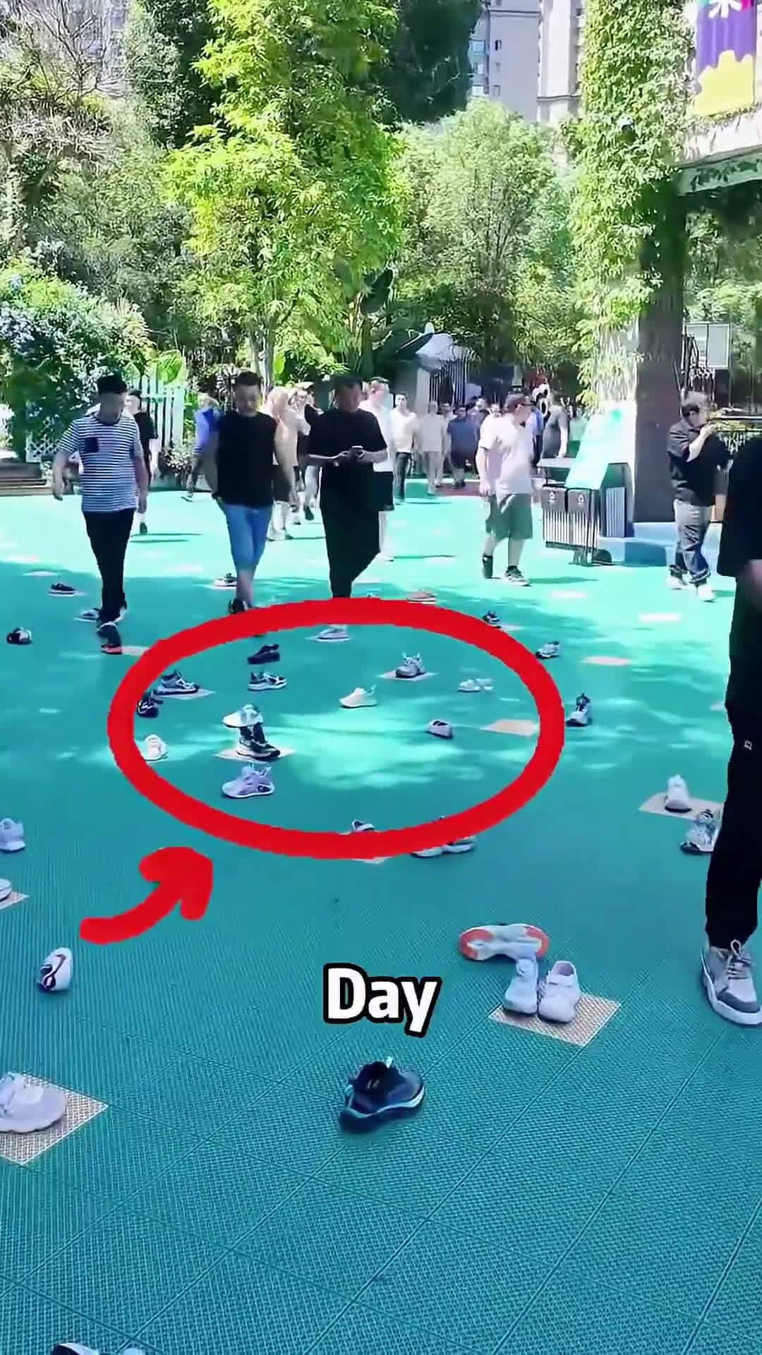 cover for Fathers must find their children's shoes among the many pairs of shoes.#funny 