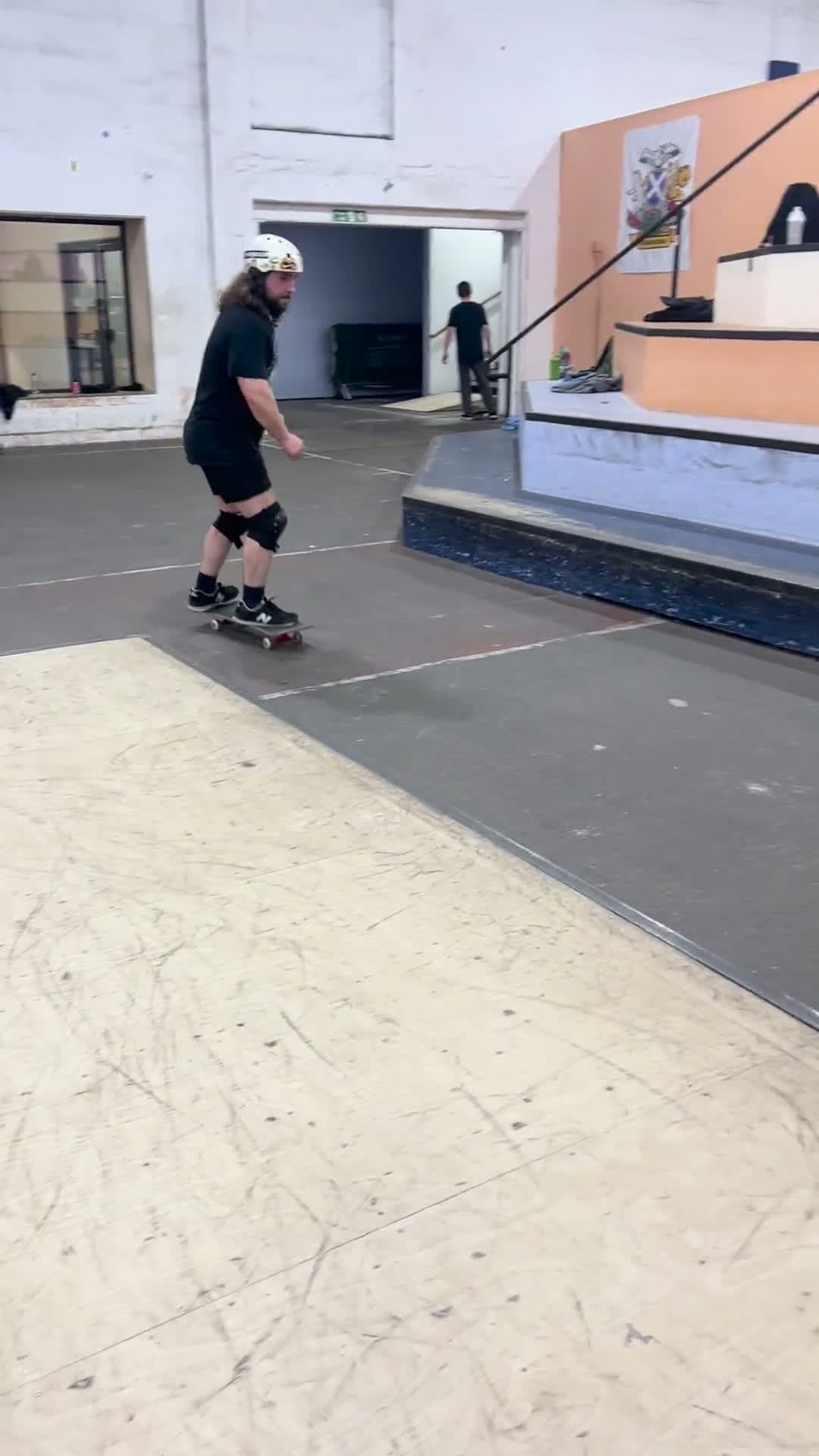 cover for Nailing my first ollie onto a box! 🛹🔥 #SkateboardTricks #Ollie #Progress