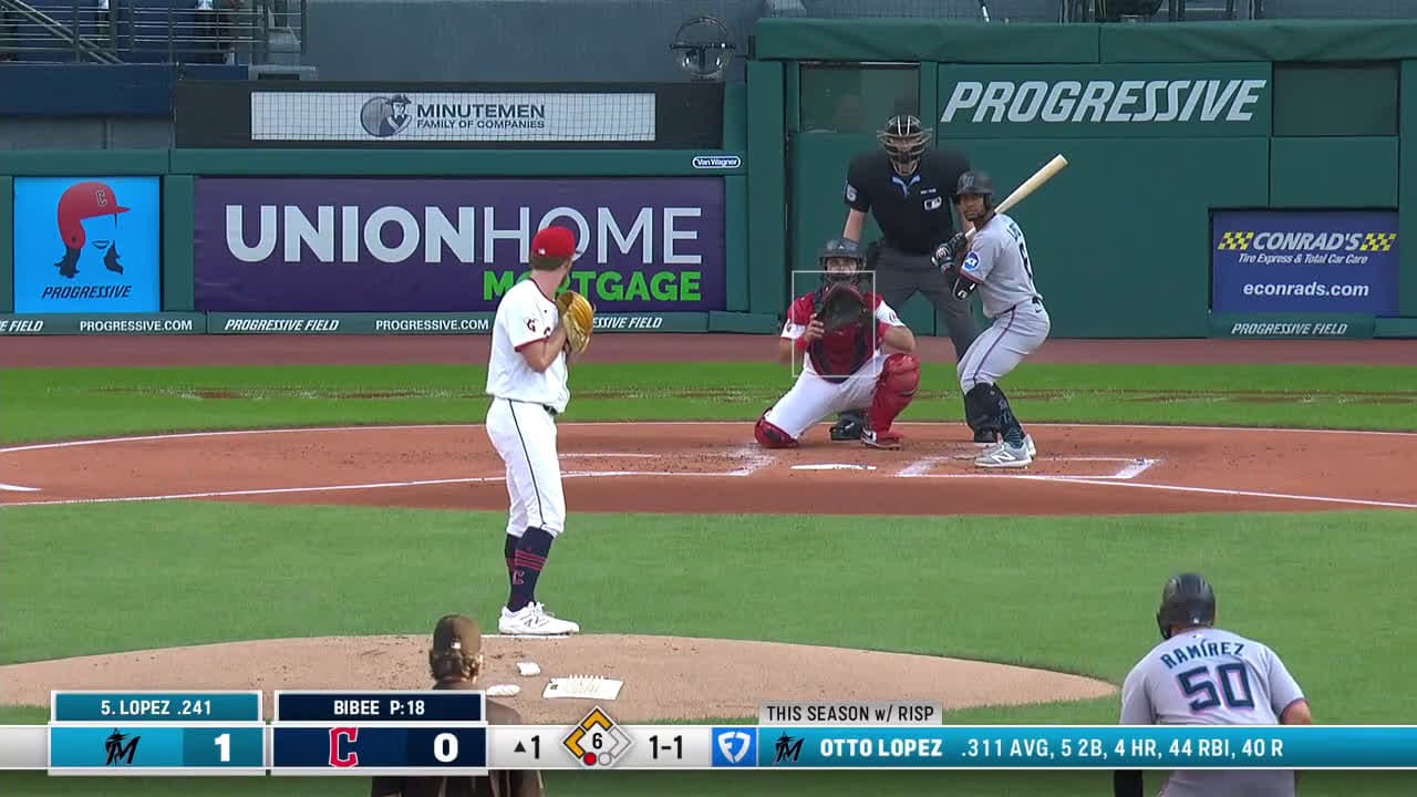 cover for Guardians catcher can't secure the plate throw, two Marlins score on the error 😬 #MLB #Guardians #Marlins