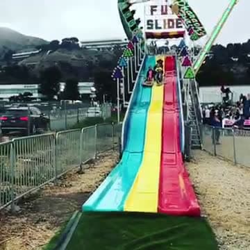 cover for Sliding into September like #labordayweekend #fair #fun #familytime #bigslide iamkenzielynne callmehutt