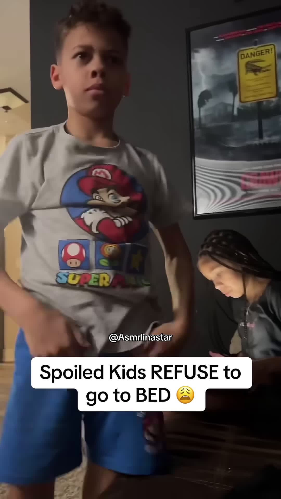 cover for SPOILED kids REFUSE to go to BED