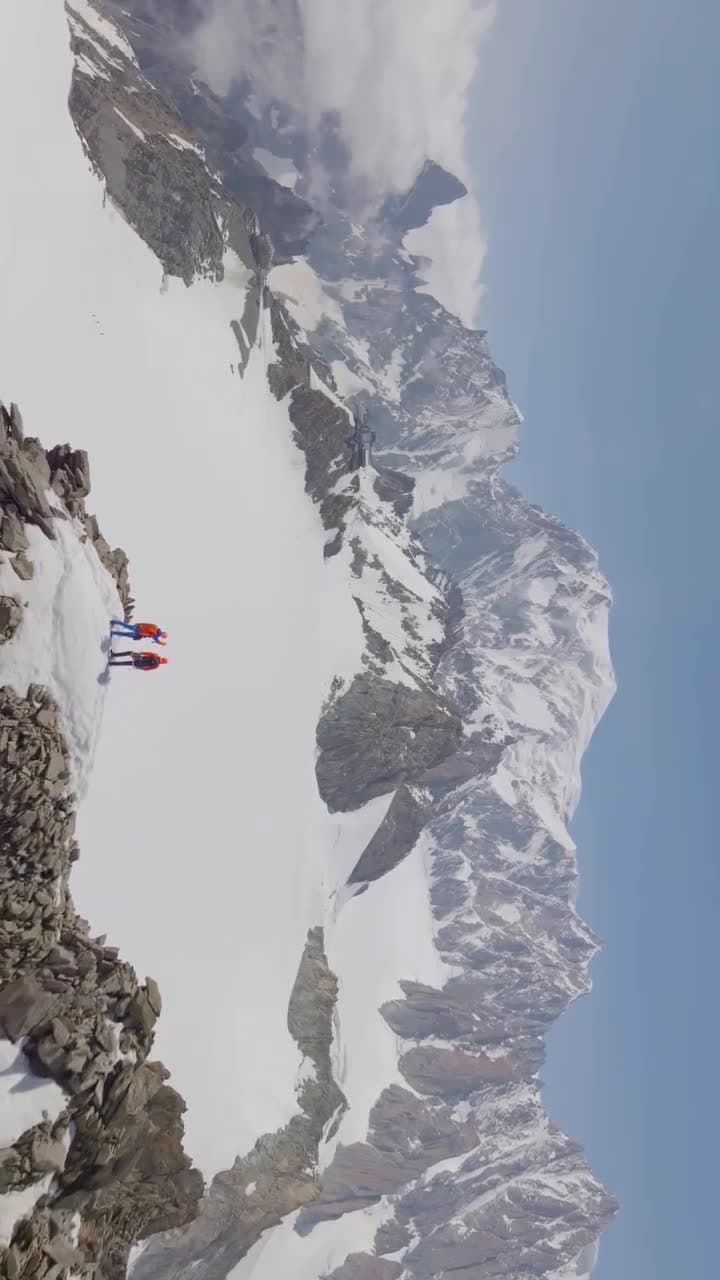 cover for The way to the top Looking back to our mountaineering days in @courmayeurmontblanc with one of the most incredible experiences we ever witnessed The @skywaymontebianco is much