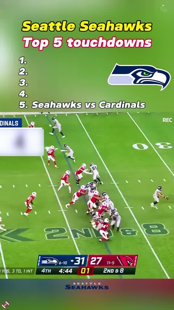 cover for Top 5 Seattle Seahawks TDs that will blow your mind! 🏈🔥 #Seahawks #NFL #Touchdowns