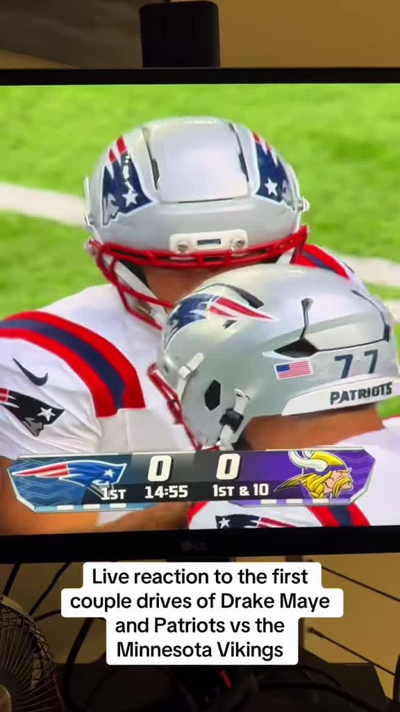 cover for Still amazed by Treveyon Henderson's moves—absolute beast! And yes, Drake Maye is in the mix too. #NFL #TreveyonHenderson #DrakeMaye #NewEnglandPatriots #MinnesotaVikings 🏈