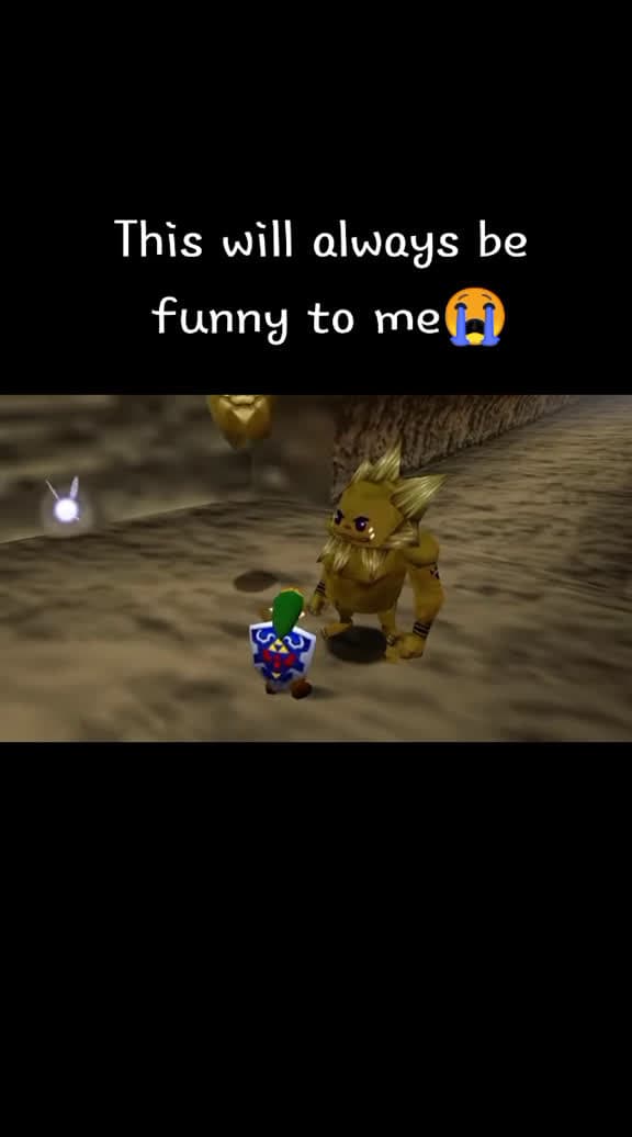 cover for That fall got me 😂 #Zelda #OcarinaOfTime #LegendOfZelda