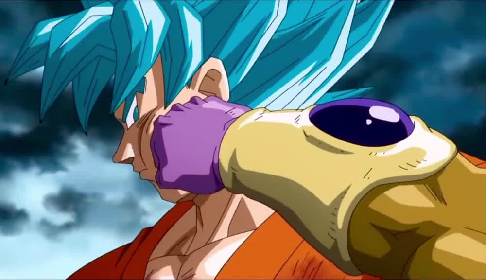 cover for Blue Goku's Epic One Inch Punch! 🌟💥 #DragonBall #BlueGoku #EpicMoment